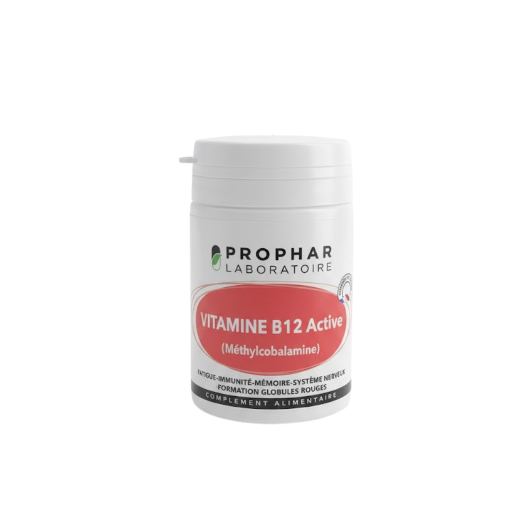 Prophar Vitamine B12 Active 30 gélules – boîte