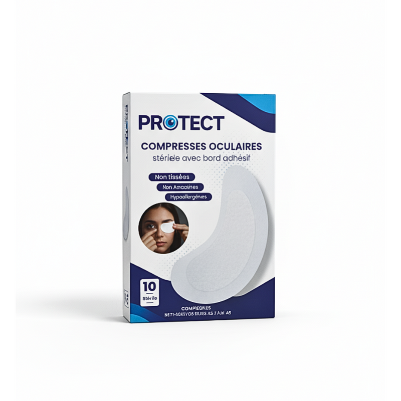 Protect Compresas Oculares 10 Piezas