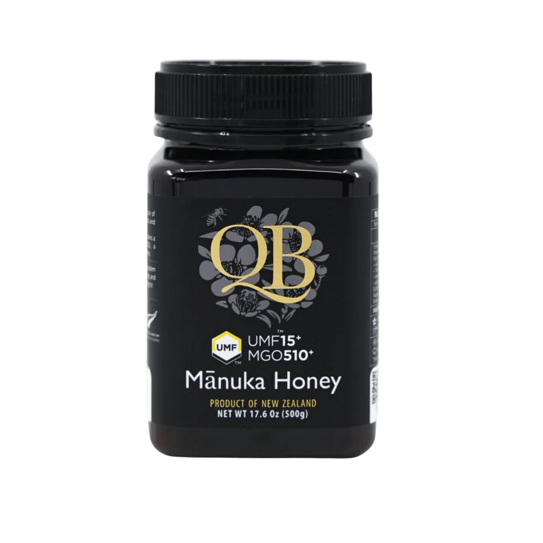 Pot de miel de Manuka QB UMF 15+ MGO 510+ 500 g
