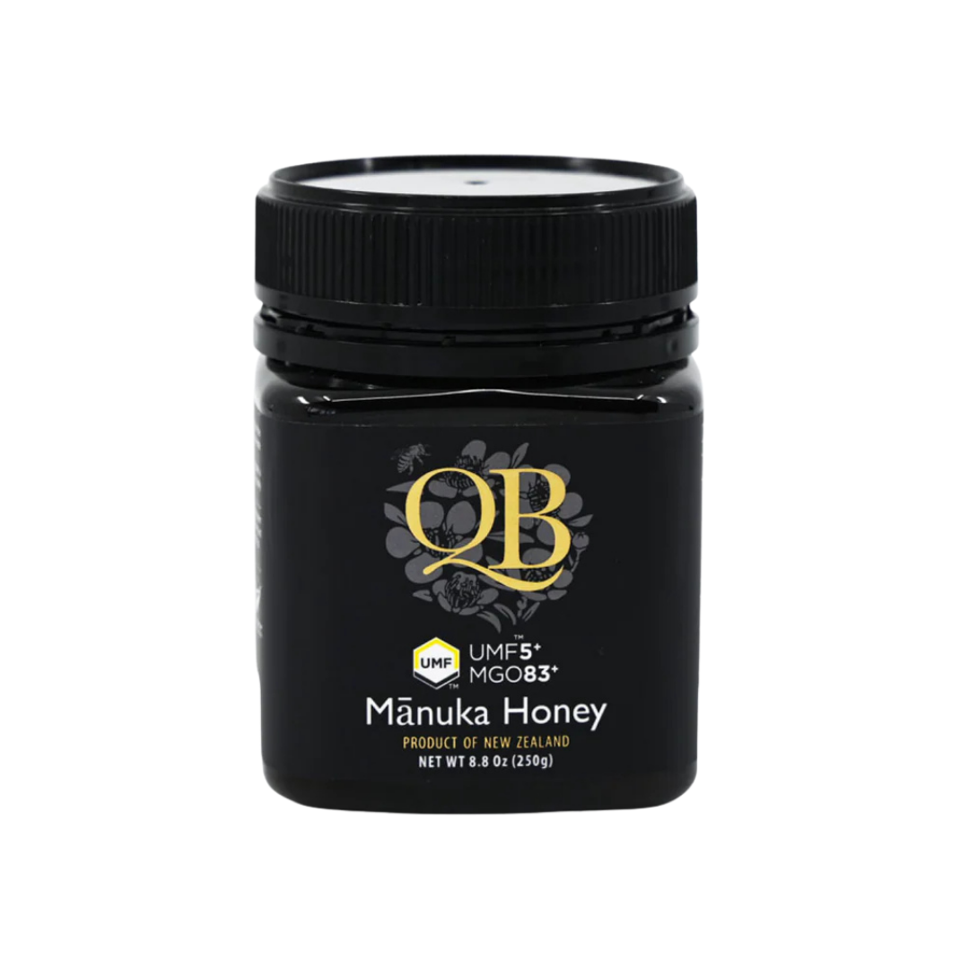 Pot de miel de Manuka QB UMF 5+ MGO 83+ 250 g
