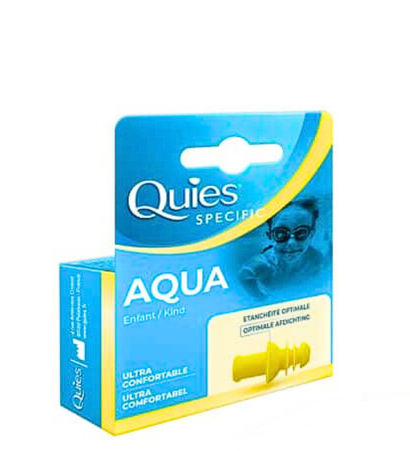 سدادات الأذن Quies Specific Aqua – زوج واحد للأطفال