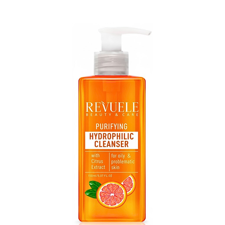 Revuele Limpiador Hidrófilo Purificante con Extracto de Cítricos – 150ml