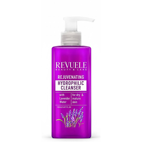 Revuele Limpiador Hidrófilo Rejuvenecedor con Agua de Lavanda – 150ml