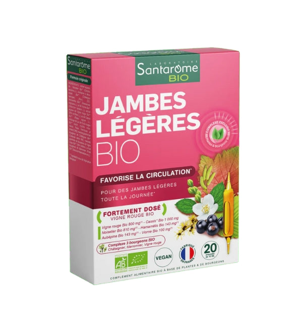 Santarome Piernas Ligeras Bio – 20 ampollas
