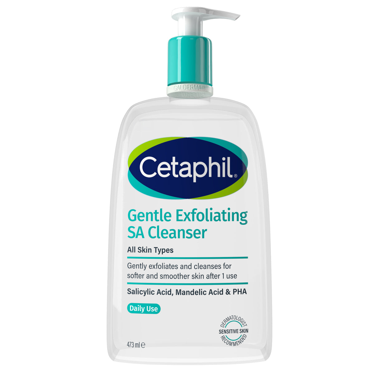 Cetaphil Gentle Exfoliating SA Cleanser 473 ml – flacon pompe