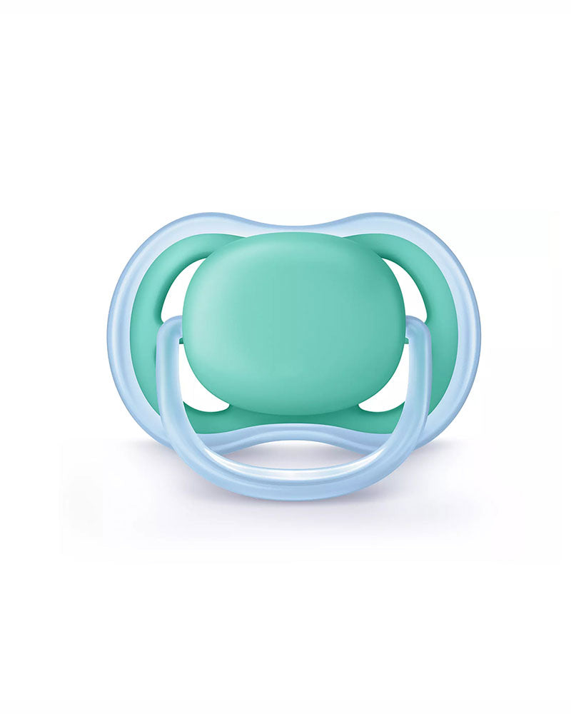 Avent Lot de 2 Sucettes Orthodontiques Ultra Air 6-18m Garçon