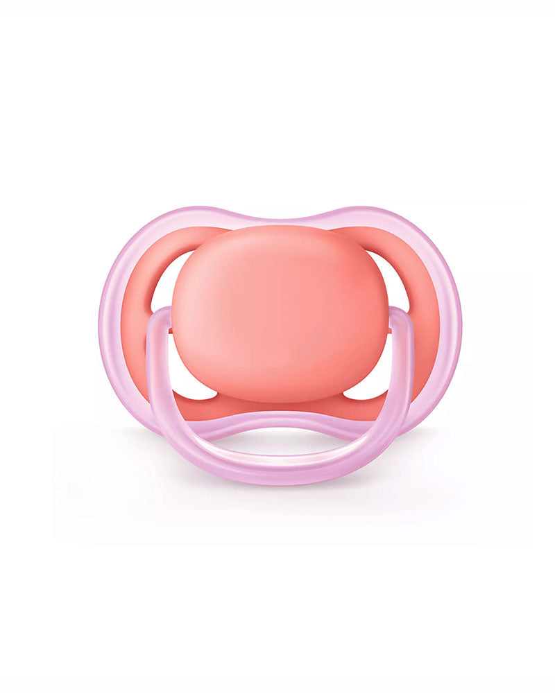 Avent Lot de 2 Sucettes Orthodontiques Ultra Air 6-18m Fille