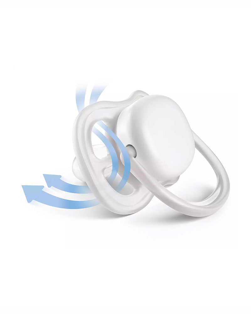 Avent Lot de 2 Sucettes Orthodontiques Ultra Air 6-18m Fille
