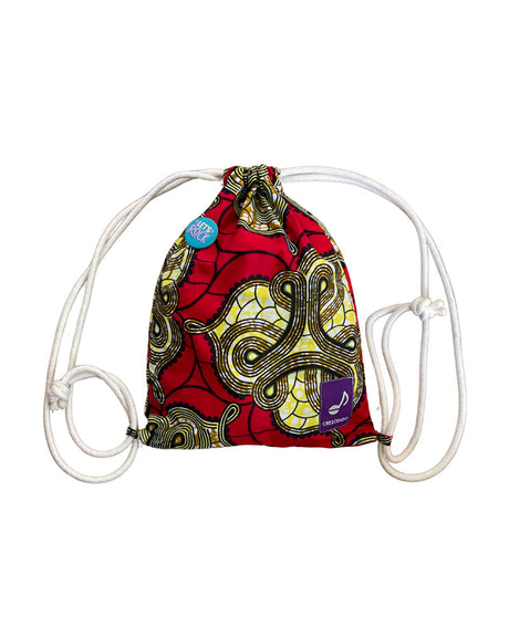 Crescendo Baby Music BoomTak Sac de Musique Rouge