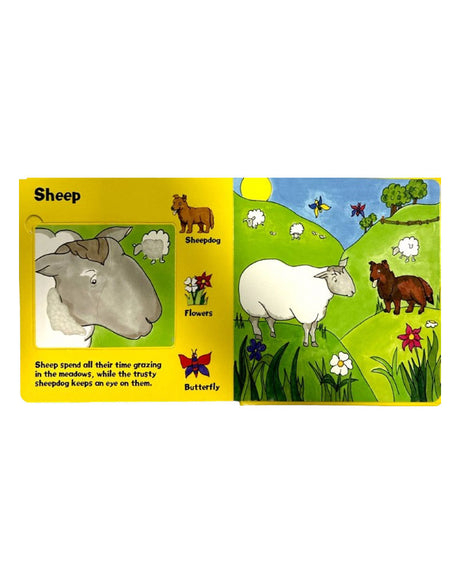 4 Touch and Feel Two Piece Jigsaws - On The Farm