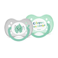 Set de 2 Chupetes Anatómicos de Silicona Dodie +6m - Horario de Verano