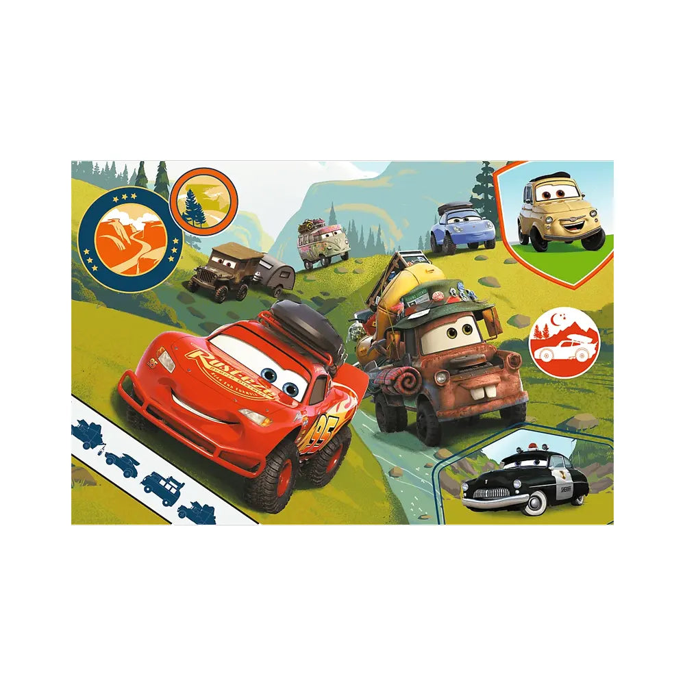 Trefl Puzzle Maxi Cars 24 Pièces - 3A+