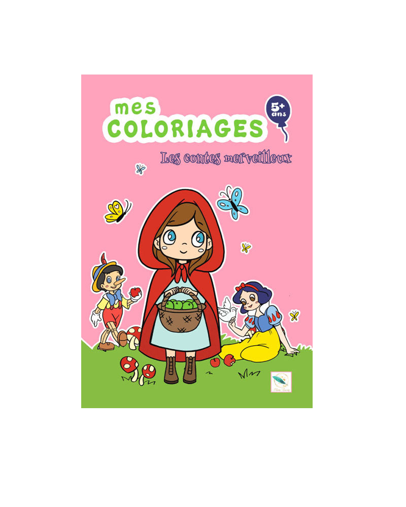 Plume Univers Mes Coloriages - Les Contes Merveilleux