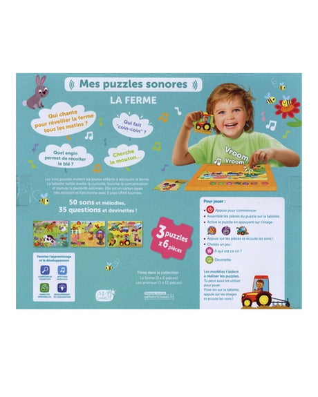 Puzzle Sonore- La Ferme