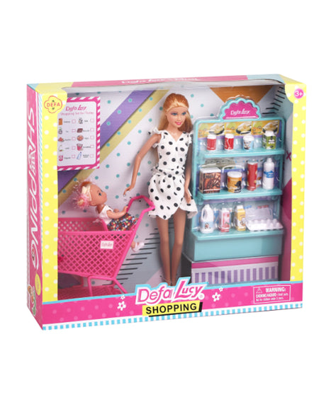 Defa Lucy Poupée Supermarché 3A+ ( Aléatoire )