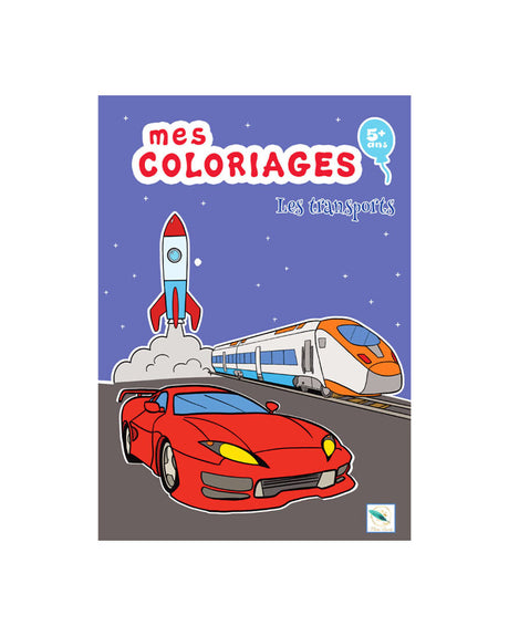 Mes Coloriages - Les Transports