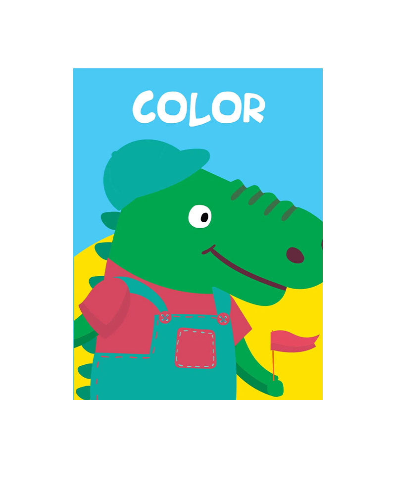 Plume Univers Color - Crocodile Bleu