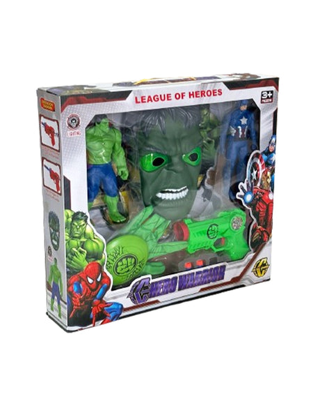 Figurine et Masque - Hulk