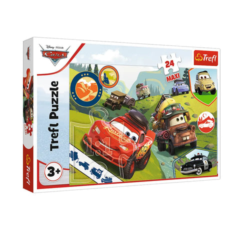 Trefl Puzzle Maxi Cars 24 Pièces - 3A+