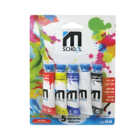 M.School Gouaches - 5 Tubes en Blister