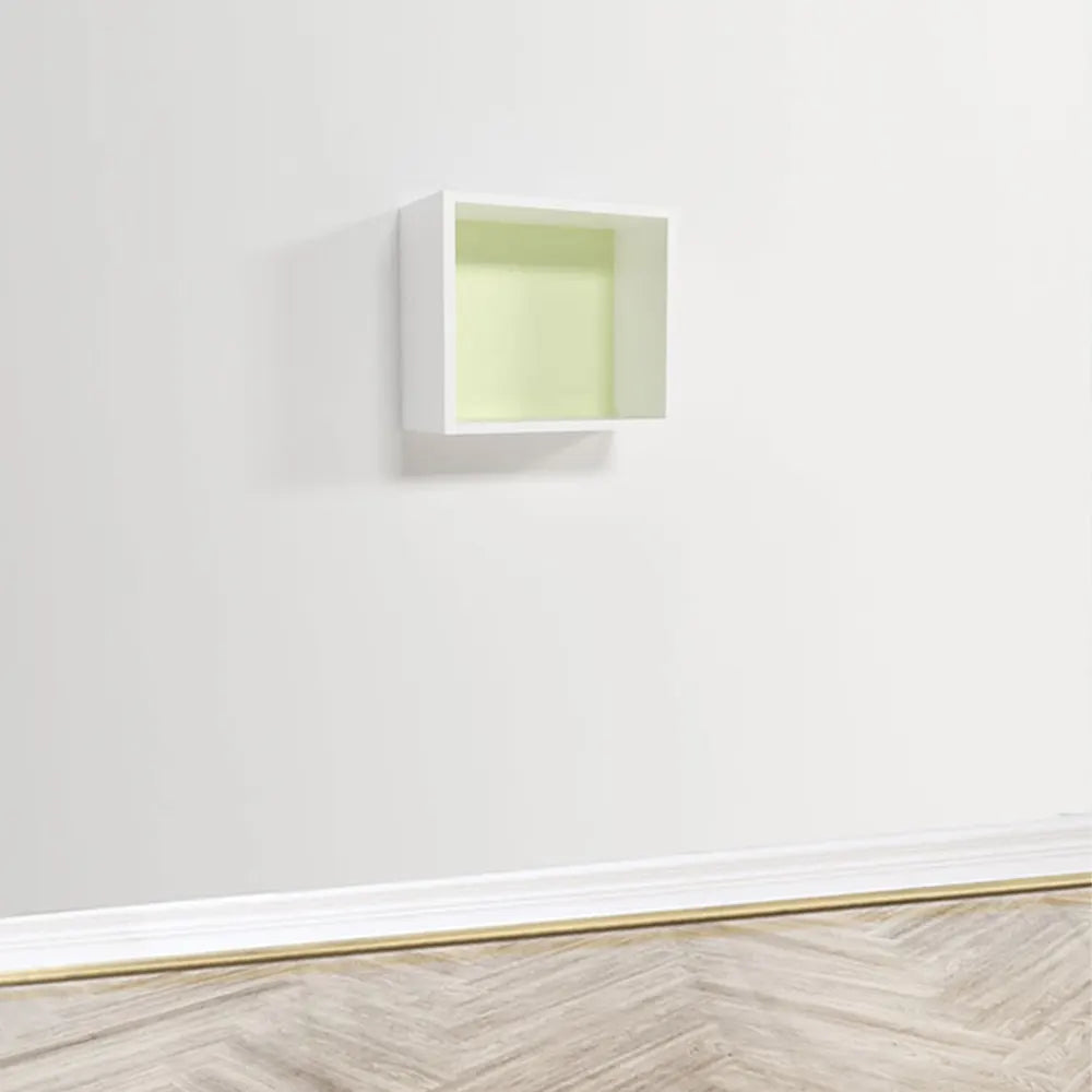 Wlidaty Home Cube Mural Fond Vert 23x23 cm