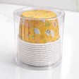 Moule en Papier Cupcake x12 - Jaune