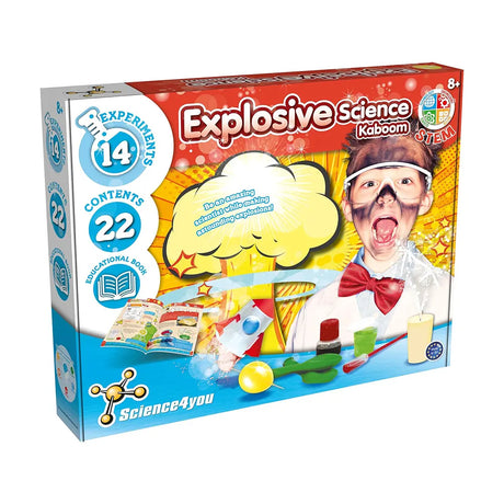 Science For You Kit Scientifique Kaboom 8A+