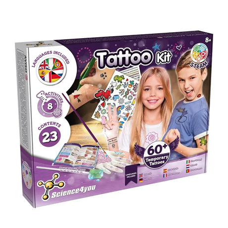 Science For You Kit Tatouages 8A+