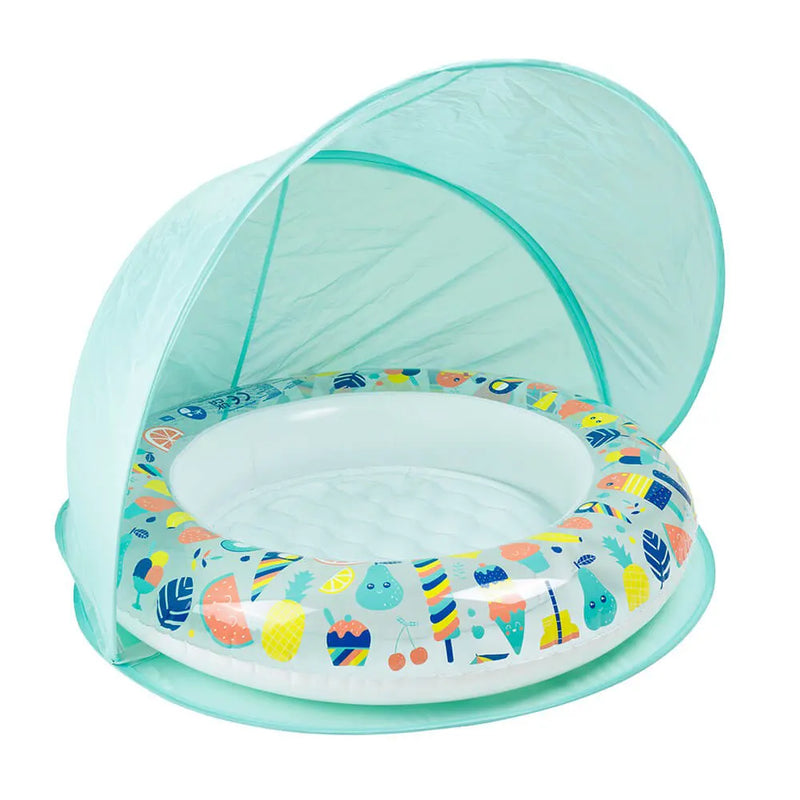 Piscina Hinchable para Bebés con Sombrilla Eurekakids – Hola Verano
