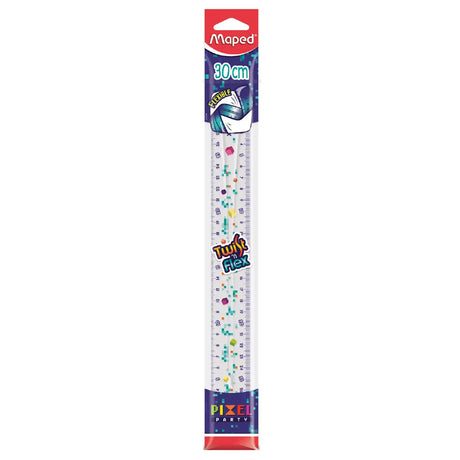  Maped Règle Flexible Twist'n Flex  en Blister - 30 cm