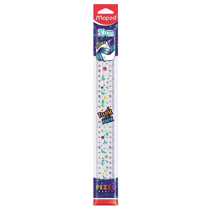 Maped Twist'n Flex Flexible Ruler in Blister Pack - 30 cm
