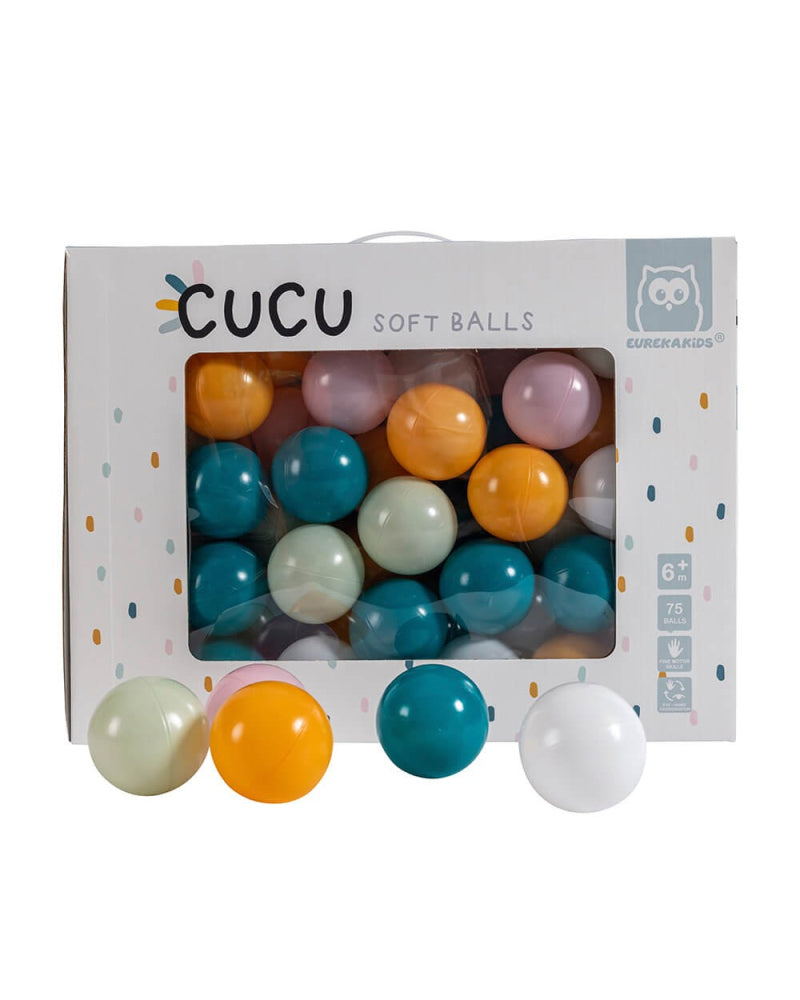 Eurekakids - Cucu Set De 75 Balles 6M+