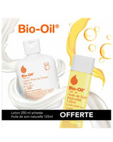 Bio Oil Lotion & Huile de Soin Naturelle 125ml offerte - 250ml