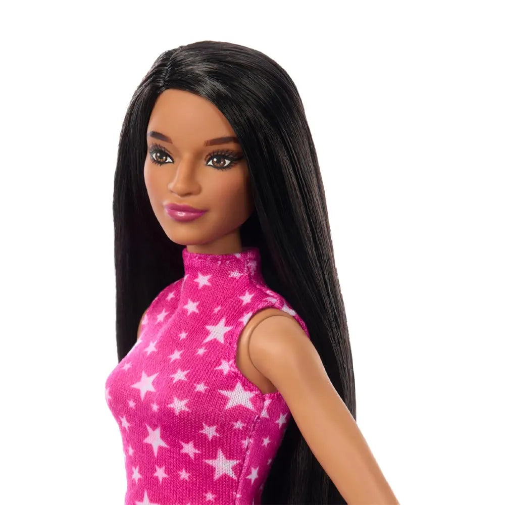 Barbie Fashionistas- Poupée Cheveux Noirs 3A+