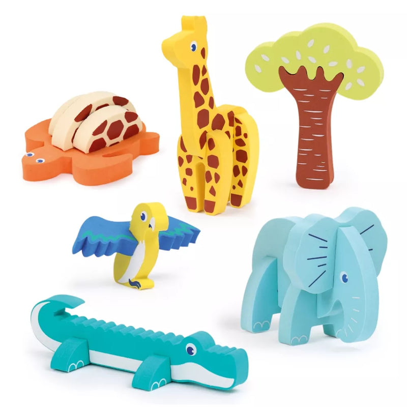 Ludi Puzzle Mousse 3D Jungle
