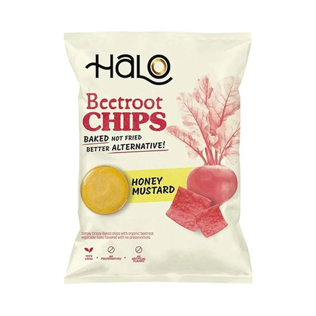 Halo Beetroot Chips Honey Mustard - 50g
