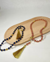 Muslim Rosary - Tasbih with Blue Beads