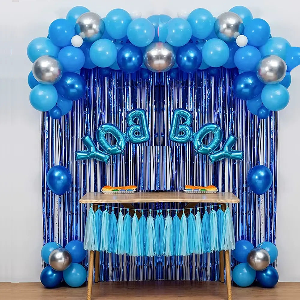 Ensemble de Décoration pour Baby Shower - "Boy" - 44 Pièces