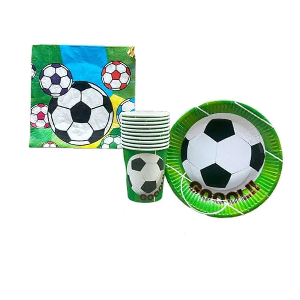 Pack Anniversaire 30 Pièces - Footbal