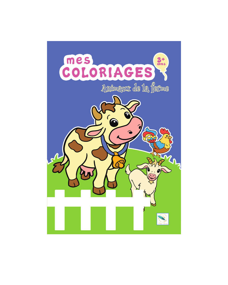 Plume Univers Mes Coloriages - Animaux De la Ferme