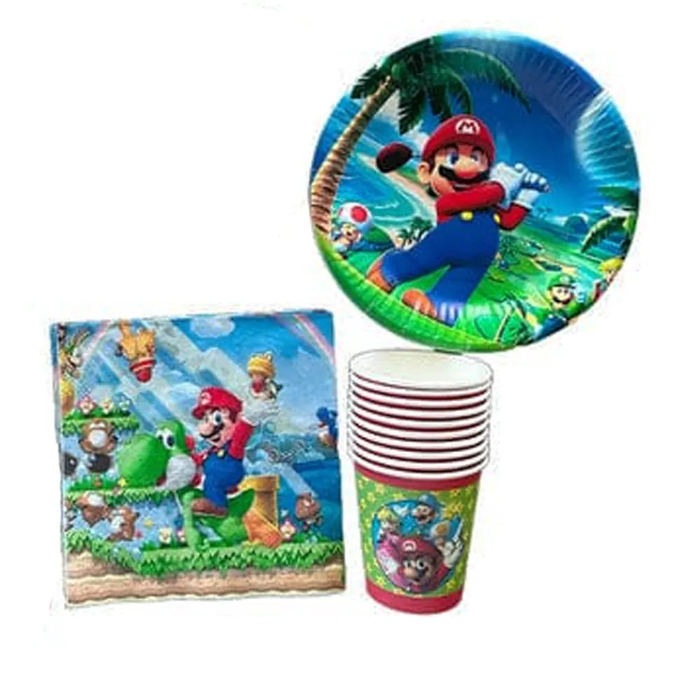 30 Piece Birthday Pack - Mario