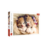 Trefl Puzzle Chatons Endormis 500 Pièces - 10 ans+