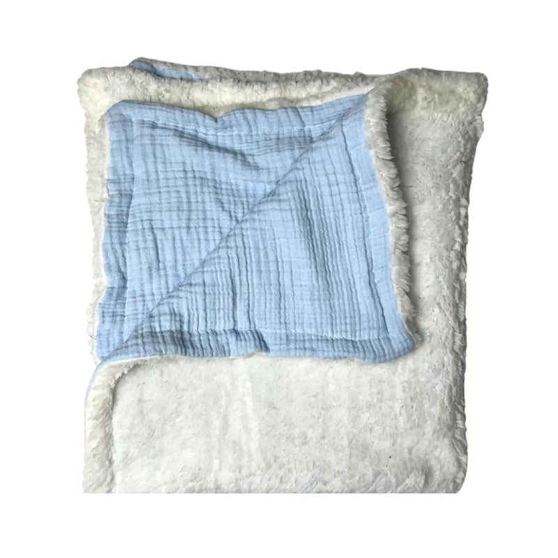 Manta Bebé Bébéyo - Azul
