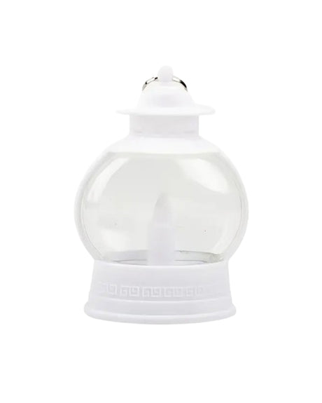 Lanterne Lampe De Table Décorative -Petit format - Blanc