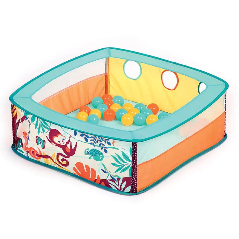 Ludi Piscine à Balles Jungle avec 40 Balles - 10M+