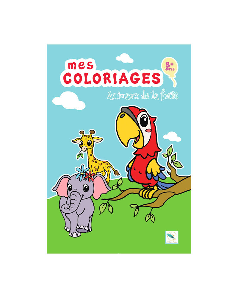 Plume Univers Mes Coloriages - Animaux De la Foret