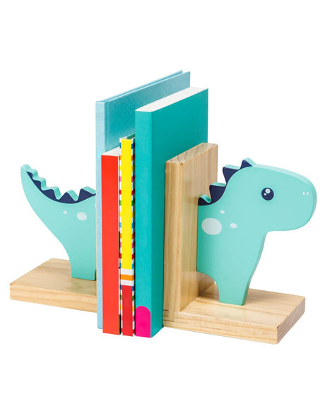 Eurekakids - Blue Dinosaur Bookends