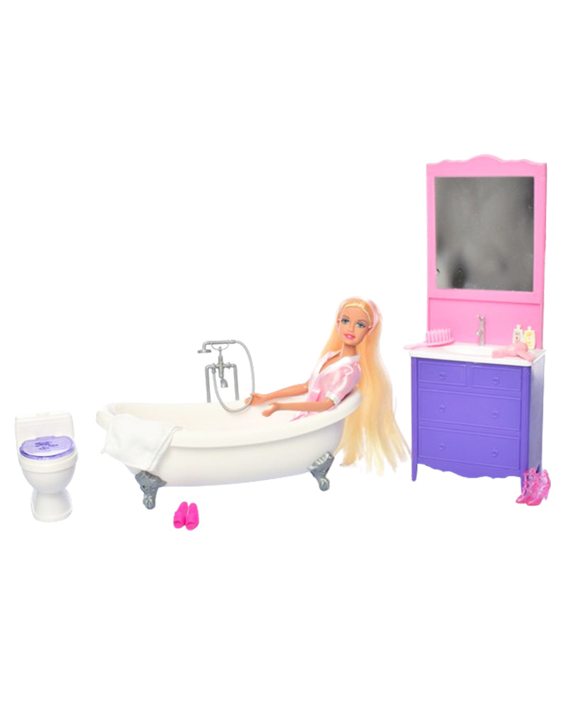 Defa Lucy Doll with Bathroom 3A+