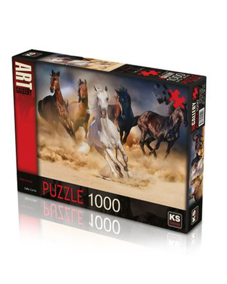 KS Games Puzzle 1000 - Wild Horses