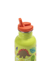 Eurekakids - Green Dino Straw Bottle